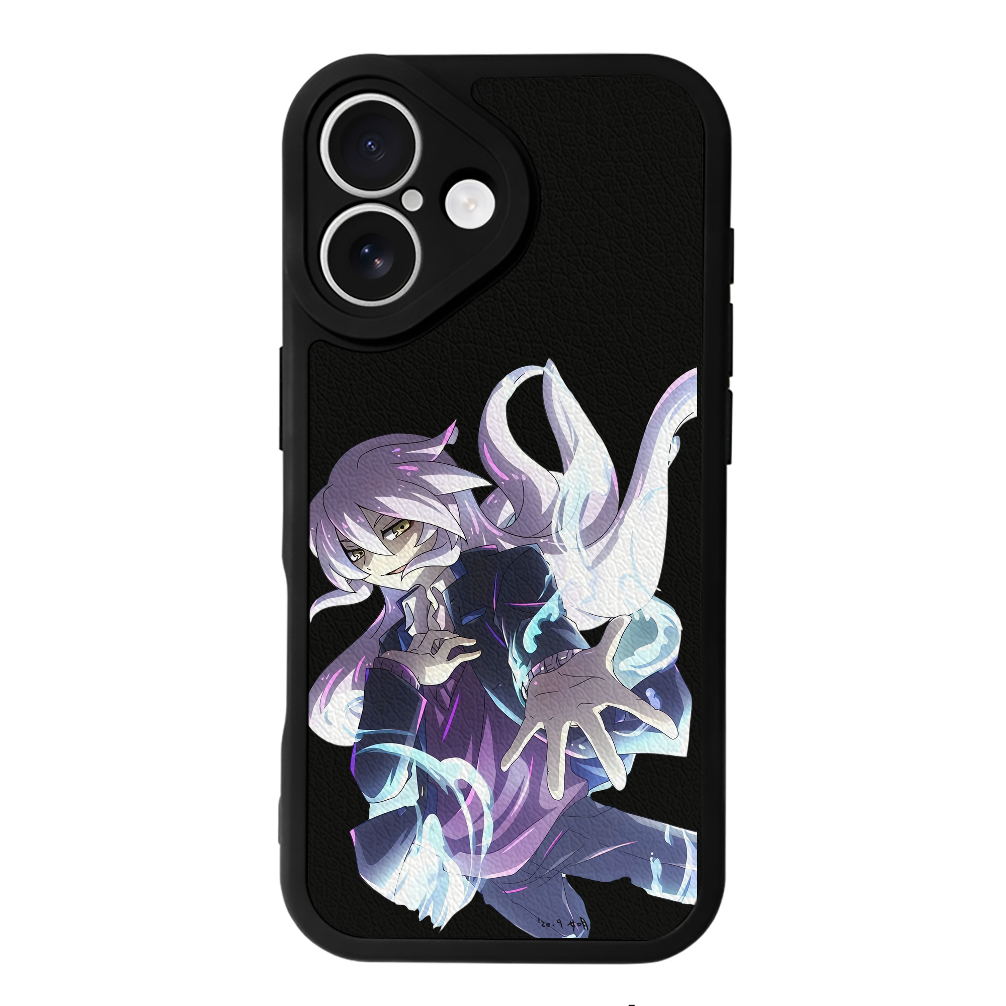 （画像用） 妖怪ウォッチ Yo-kai Watch 【iPhone 16シリーズ対応】シリコンスマホケース（レザー調） 材質：シリコン